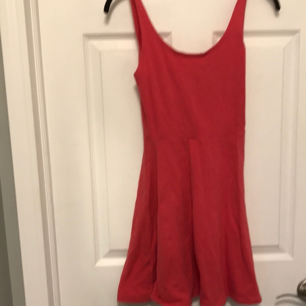 Pink Peplum Dress
